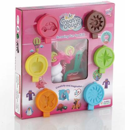 Shippon Creative Dough Including 6 Different Colors, Non-Toxic Sand, Creative Clay (30 Gm * 6 Psc) Art Clay