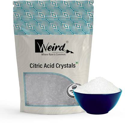 Weird Citric Acid Crystal |Food Grade 250 GM Citric Powder