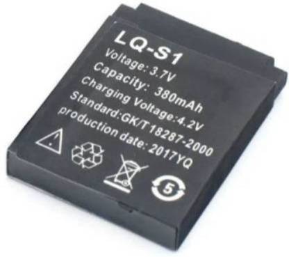 SYARA GYY_471W_Smart Watch  380mAh LQ-S1 Rechargeable  for Smart Watch || DZ09, A1, GT08,V8, X6, Y1 watch battery || Compatible with all Smart Watch|| Pack of 1  Battery