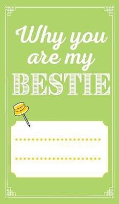 Why You're My Bestie Fill in Book
