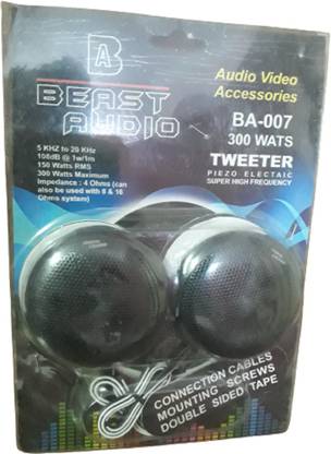 Unplug Beast Audio GW 1216 Tweeter Car Speaker