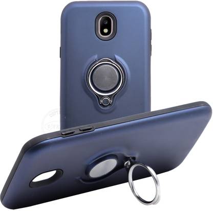 VAKIBO Back Cover for Samsung Galaxy J7 Pro, Ring Stand Back Cover- Dual Layer -Shock Proof - Strong Case