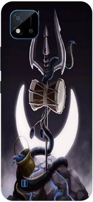 Bluvver Back Cover for Realme C20,RMX3061, Printed Mahadev,Bholenath Mobile Back Cover