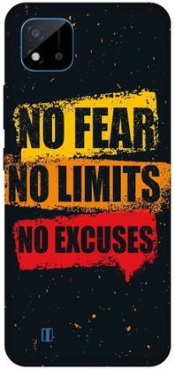 Bluvver Back Cover for Realme C20,RMX3061, Printed Life Quotes Motivation Back Cover