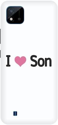 Bluvver Back Cover for Realme C20,RMX3061, Printed Love son Mobile Back Cover