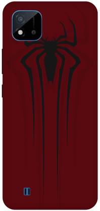 Bluvver Back Cover for Realme C20,RMX3061, Printed Spiderman,Marvel Mobile Back Cover