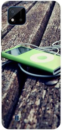 Bluvver Back Cover for Realme C20,RMX3061, Printed Ipod Music Back Cover