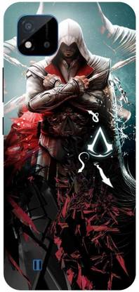 Bluvver Back Cover for Realme C20,RMX3061, Printed Free Fire Game Back Cover