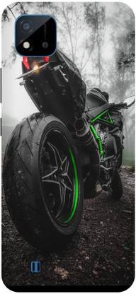 Bluvver Back Cover for Realme C20,RMX3061, Printed Ninja Lover Superbike Back Cover