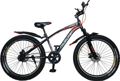 TRUELINE Alpha Mini Fat Tyre 26*3.00 Alloy Clutch Dual Disc Suspension(38mm) 26 T (inch) Fat Tyre Cycle