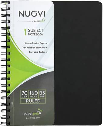 Paper Pep Nouvi 1 Subject B5 Notebook Single Ruled 160 Pages