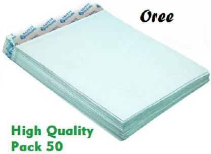 OREE Envelope Cover A4 Size Self-Seal Business Cloth Lined Courier Document cover , 12x10 Inches Envelopes