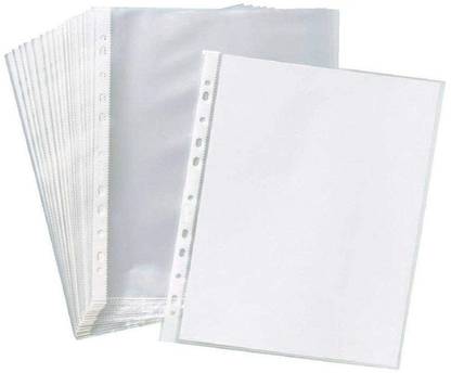 JSMSH Plastic Folder Leafs Sheet Protector