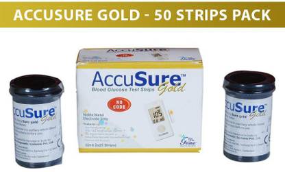 AccuSure 74 50 Glucometer Strips