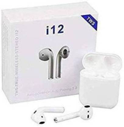 Kabeer enterprises TWS-I12 Twins Bluetooth Wireless Headset with mic K150 Bluetooth