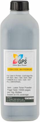 GPS Colour Your Dreams 83A for CF283A / 283 Toner Cartridge for HP Laserjet Pro M201d,M125nw,M127fw,M226dn,M226dw Black Ink Toner Powder