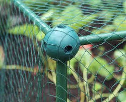 Amz Sports Nets (GREEN) 18 PLY 10FT X 15FT Nylon Mesh Balcony Net / Bird Net / Monkey Net Child Protection Net Insect Net