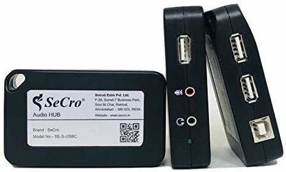 SeCro USB AUDIO HUB USB Internal Sound Card