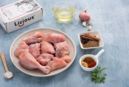 Licious Chicken Curry Cut - large pcs