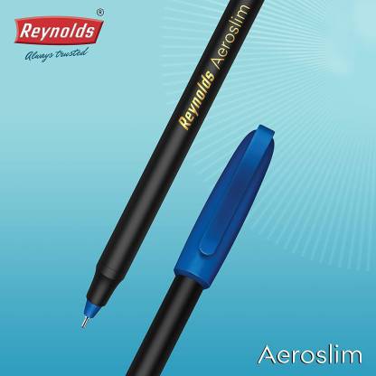 Reynolds AEROSLIM BALLPOINT PEN-BLUE set of 5 PACK OF 18 Ball Pen