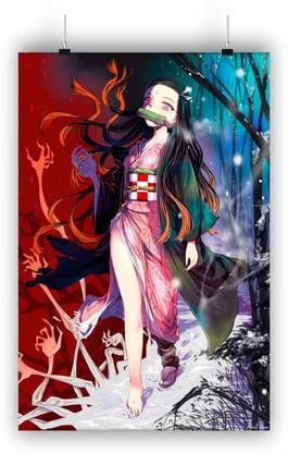 Kamado Nezuko 1 for wall decoration Paper Print