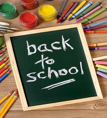 Beautiful Poster of Welcome Back to School Library 3D Poster