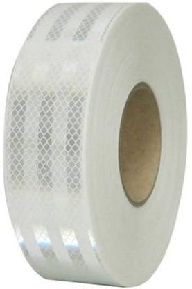 Conclood India Radium High Intensity Bright Conspicuity Tape (2 inch x 5 mtr) 50 mm x 5 m White Reflective Tape