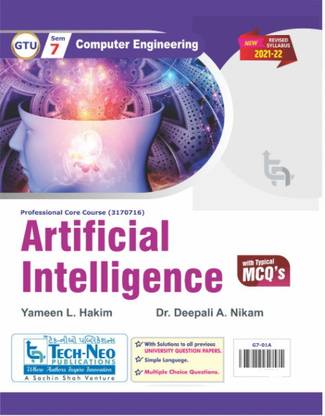 Artificial Intelligence For GTU Sem 7 Computer ( Course Code : 3170716 )