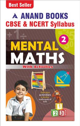 Anand Books Mental Maths-2 A Maths Activity Book With Worksheets For Class 2nd CBSE
