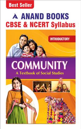 Anand Books Community-Introductory Social Studies Textbook For LKG & UKG (CBSE & NCERT Syllabus U.P. Board)