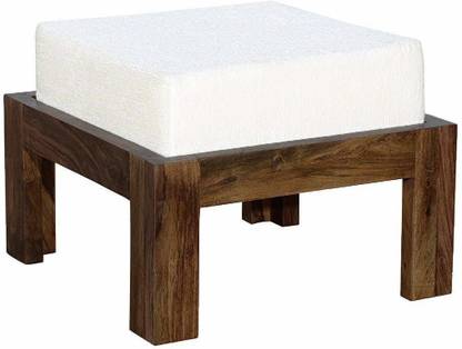 CHITRA FURNITURE Solid Wood Sheesham Wood Stool For living Room, Bedroom, Seating Living & Bedroom Stool