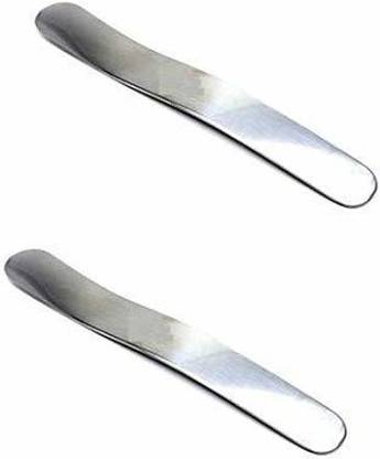 OTICA Stainless Steel Tongue Depressor - Pack of 2 Pieces Hand Held Retractor