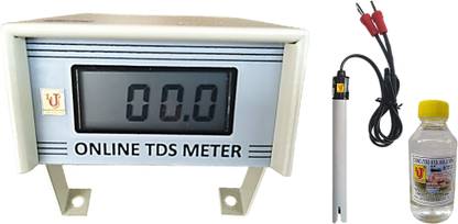 Lab Junction LJ-658 TDS Meter,ON-LINE TDS Meter,Range : 00.0 ppm to 200 ppm with TDS Cell-Sensor for R.O. Water Machine & Fish Aquarium LJ-658 as per Quality Standards Digital TDS Meter