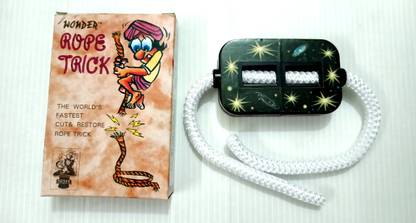 A SARKAR MAGIC WORLD ZIG ZAG ROPE BOX MAGIC TRICK / WORLD'S FASTEST CUT & RESTORE ROPE TRICK 1 Magic Tricks
