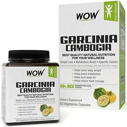 WOW Life Science Garcinia Cambogia 800mg Capsules