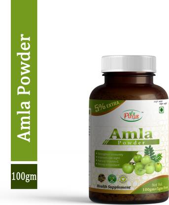 Puyur Ayurveda AMLA POWDER | AMLA CHURNA | PACK OF 2 x 100gm