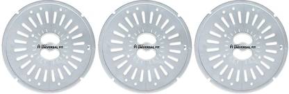 LSRP's Universal Fit Spin Cap Suitable With LG 6KG To 7KG Washing Machine - Spin Cover - Spinner Safety Cover - Dryer Safety Lid (24.5CM/9.6IN Diameter) - Grey - Pack Of 3 Caps Washing Machine Net