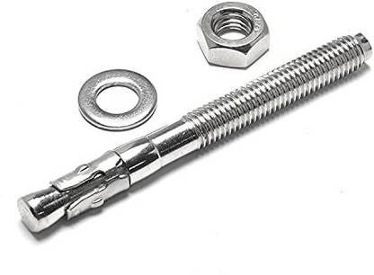 Implemental Bolt Fully Threaded Design Expansion Anchor Bolts Zinc Plated (10 x 150 mm) (25 pcs)