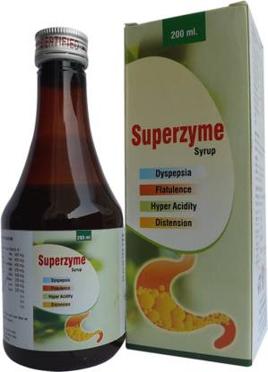 M.D. Pharmaceutical Superzyme Syrup | Ayurvedic Tonic for Indigestion, Hyper Acidity, Gastritis and Constipation