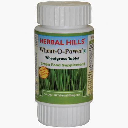 Herbal Hills Wheat-O-Power 60 Tablets (Pack of 2)