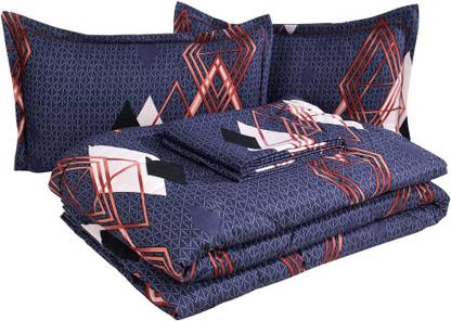 VAS COLLECTIONS Cotton Double King Sized Bedding Set