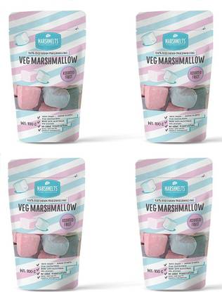 MARSHMELTS GOURMET MARSHMALLOWS Marshmallow Assorted Fruit Marshmallow