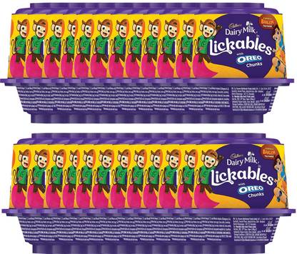 Cadbury Dairy Milk Lickables Fudges (24 x 20 g) Fudges