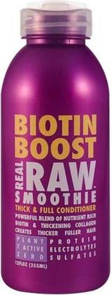 Real Raw Shampoothie Real Raw Smoothie Biotin Boost Thick & Full Conditioner