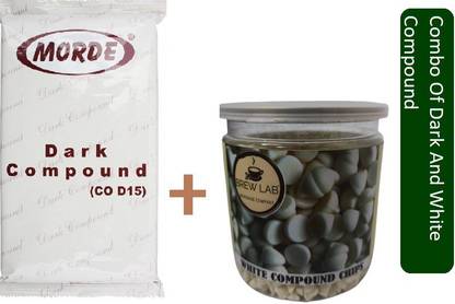 Morde Combo of Dark Compound & White Compound Chips 250gm Combo