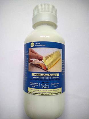 Jaipur Gold Leafing JDL 100ml Gold Leaf Glue For Leafing, Adhesive Arts & Craft Glue