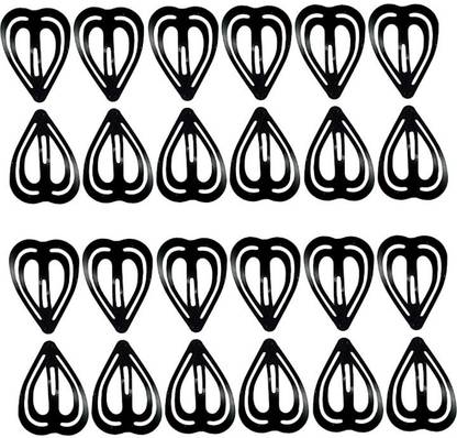 Guljar super Shop tic tac metal Black clips Tic Tac Clip