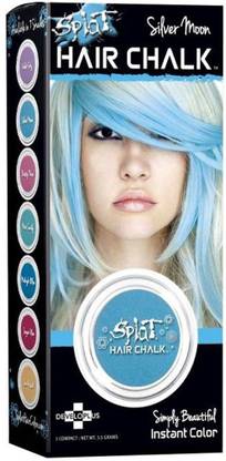 SPLAT Hair Chalk , Silver Moon