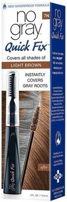 No Gray Quick Fix Color Touch Up Systems , Light Brown