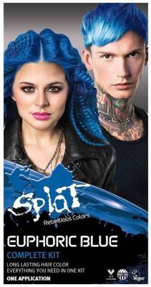 SPLAT Hair Color Kit , Euphoric Blue